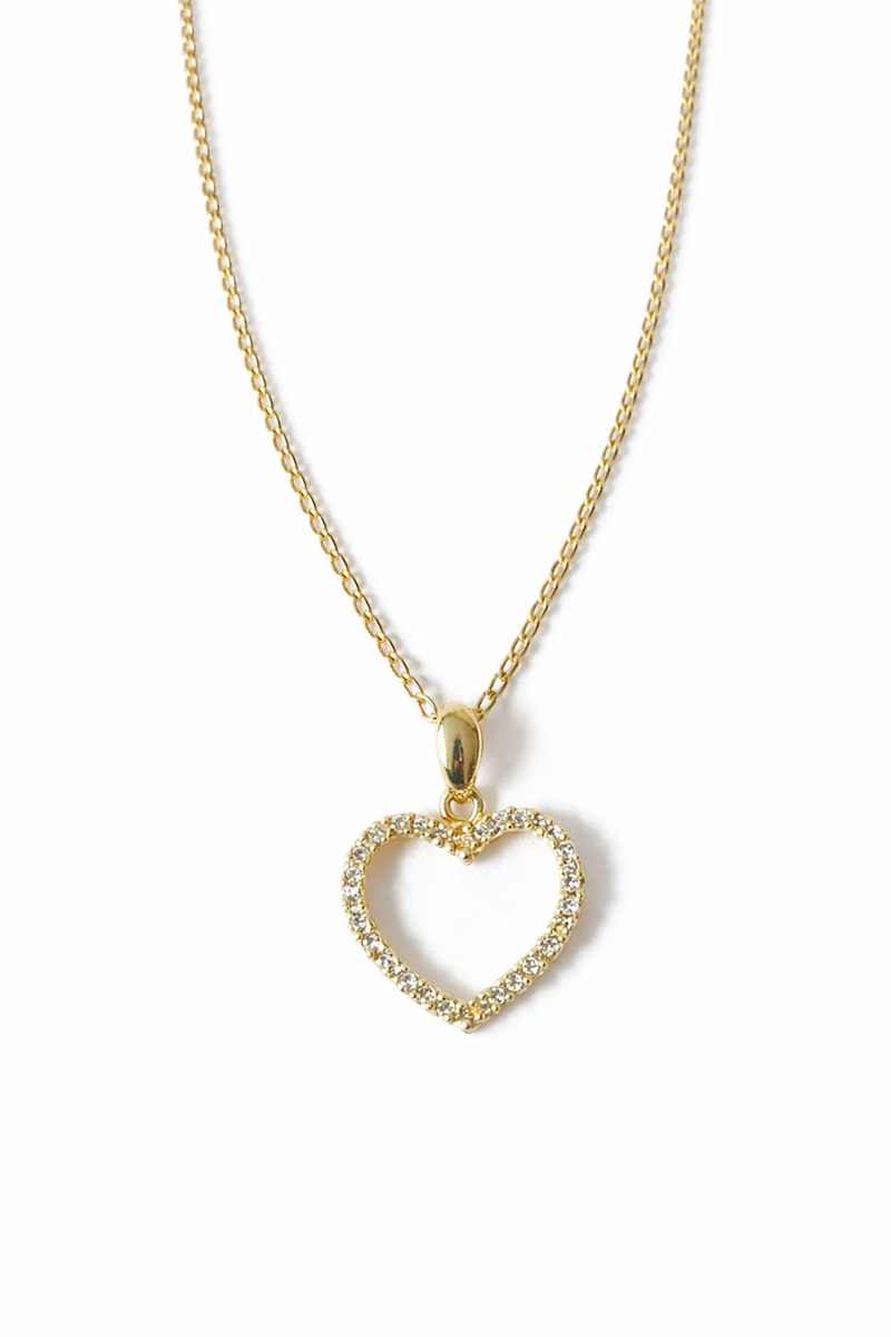 Cubic Heart Necklace – DASH